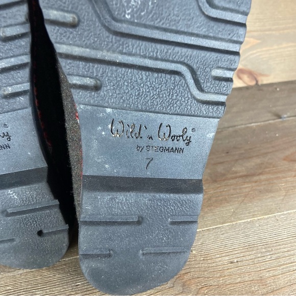 Stegmann wooly n wild womens size 7 shoes gray wool comfort lace up sneakers - Picture 8 of 8